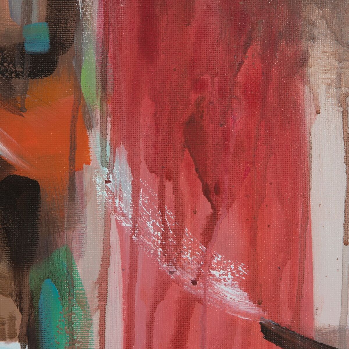 Kanvas SEMANA 100 x 3,5 x 100 cm Ansikte